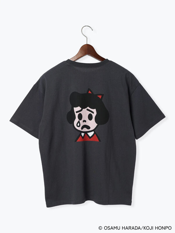 OSAMU GOODS×Te chichi TERRASSE】バックプリントTシャツ（オフ