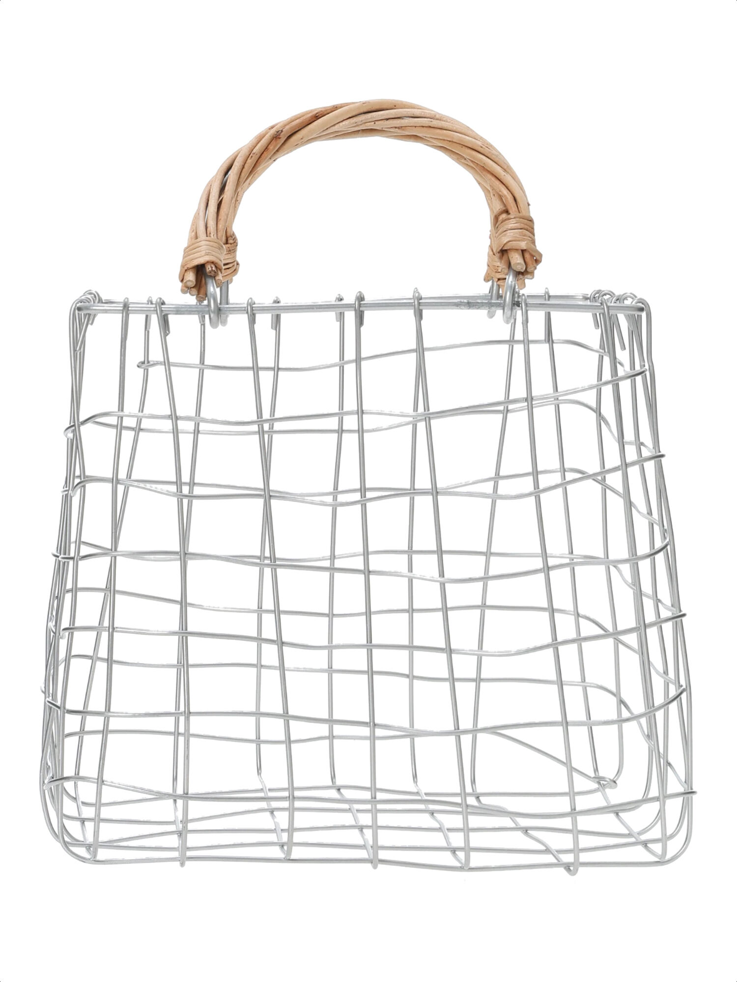 セール】 レクトバッグ（シルバー/雑貨/カゴ）| Samansa Mos2 home'