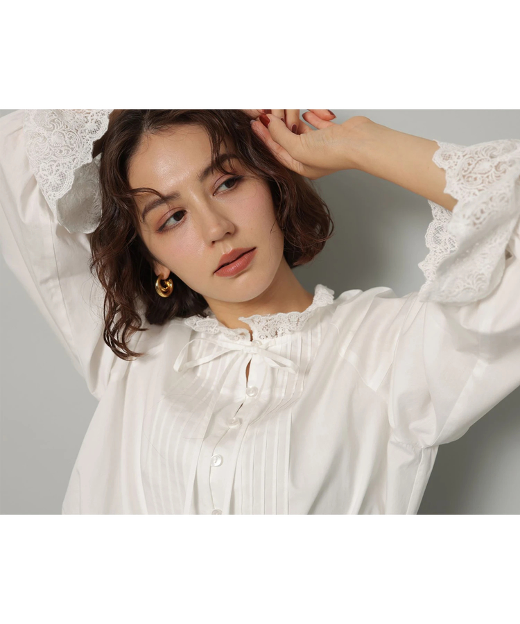 刺繍レースブラウス | シャツ・ブラウス | Arpege story（アルページュ