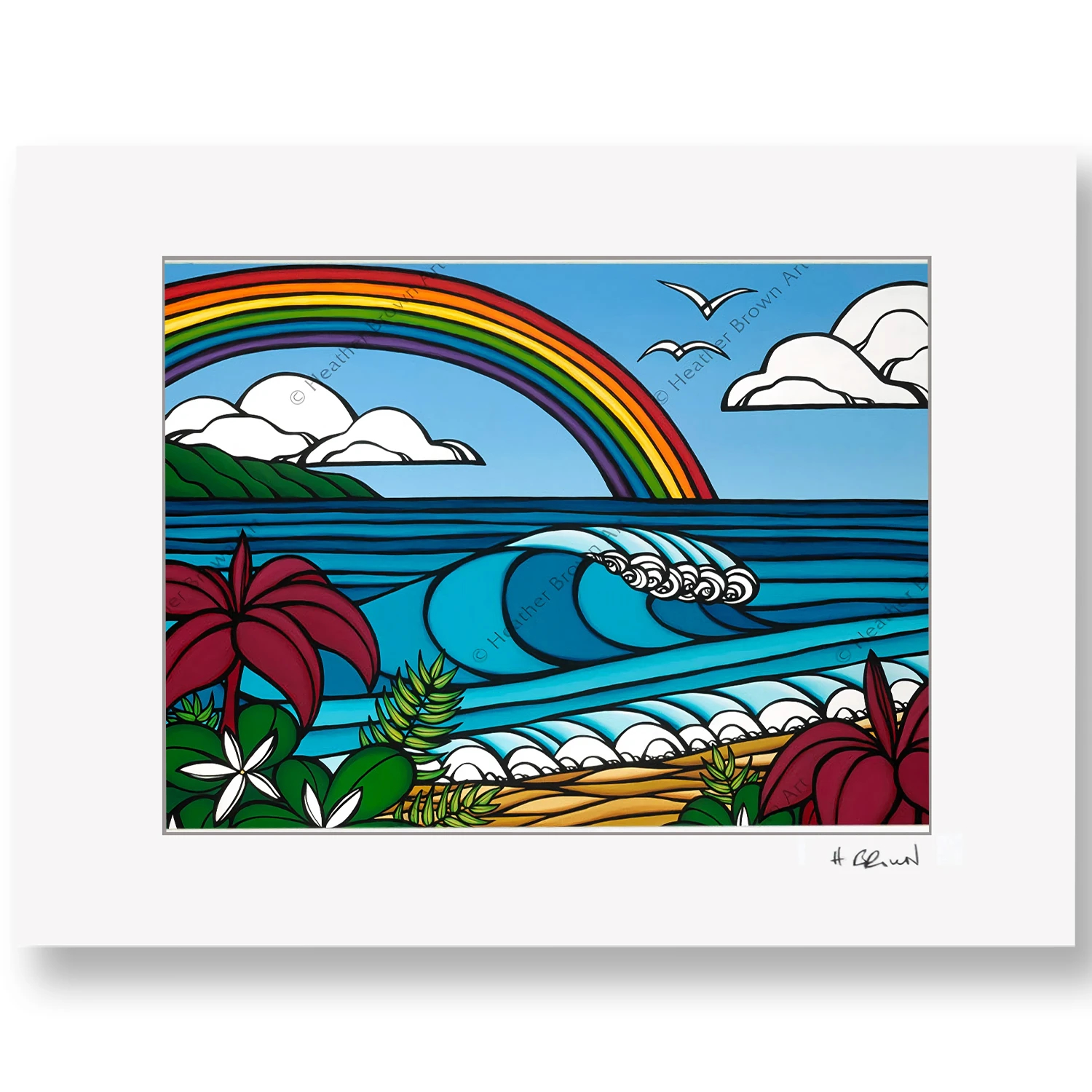 NORTH SHORE RAINBOW / Heather Brown（ヘザーブラウン）のMatted