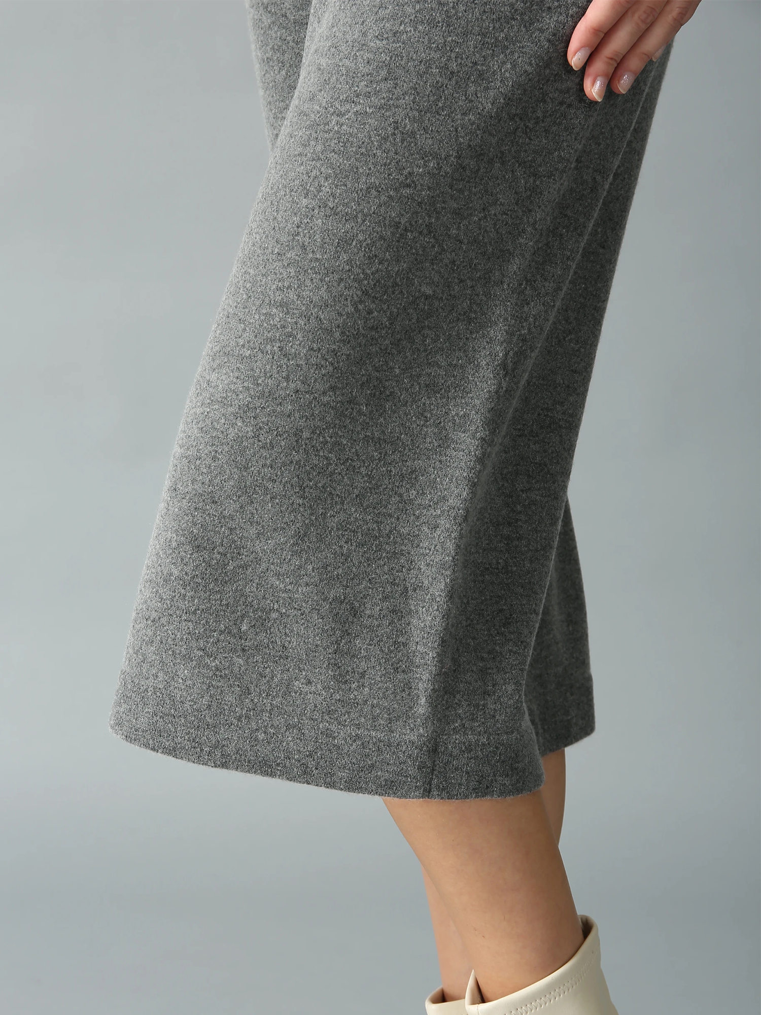 ウールカシミヤ ニット ワンピース ｜ MORABITO SPELL（モラビトスペル