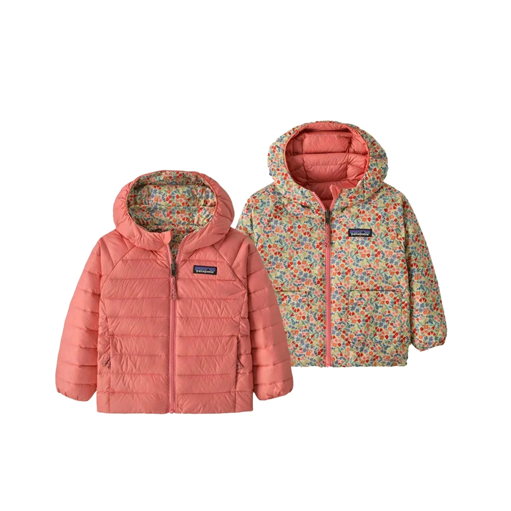 パタゴニア]ベビー・リバーシブル・ダウン・セーター・フーディ