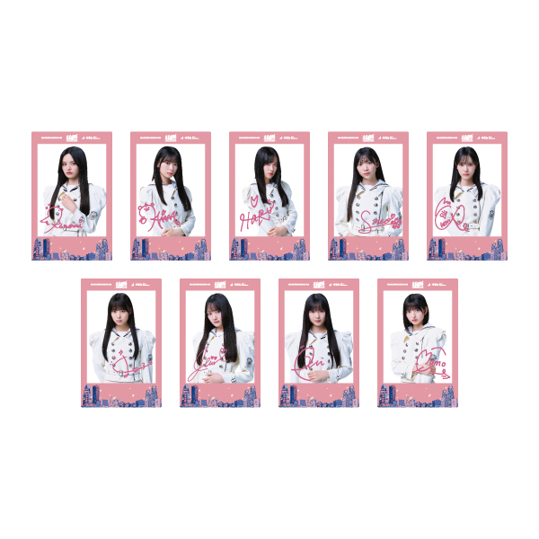 ランダムチェキ風クリアカード 全9種 櫻坂46 | 新参者 二〇二五