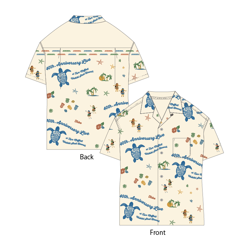 オリジナルアロハシャツ | TUBE OFFICIAL GOODS STORE