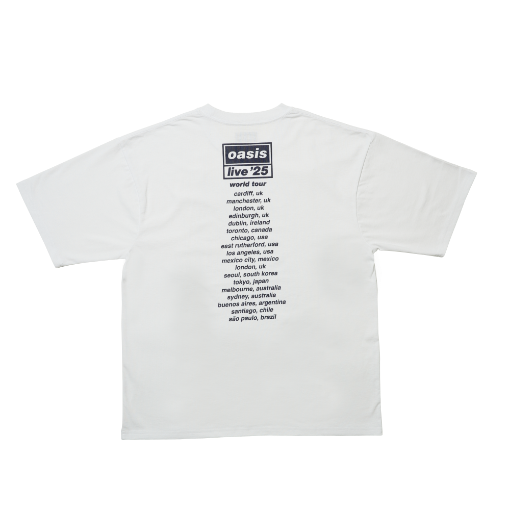 Tシャツ Photo 【UKデザイン】 White | Oasis Live '25 JAPAN Official