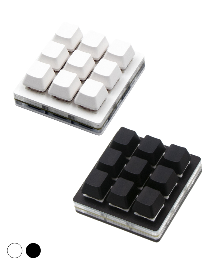 ITPROTECH キーカスタマイズ ちょい足しキーボード 9キー MK-09WH / MK