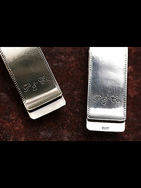 ピーナッツカンパニー PEANUTS&CO. | HORSE MONEY CLIP SILVER