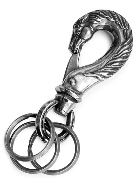 ピーナッツカンパニー PEANUTS&CO. | Horse Key Hook -Large- (Silver