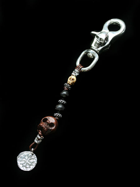 セリーデフレール Celia de Flers | パイレーツ キーチェーン (Skull
