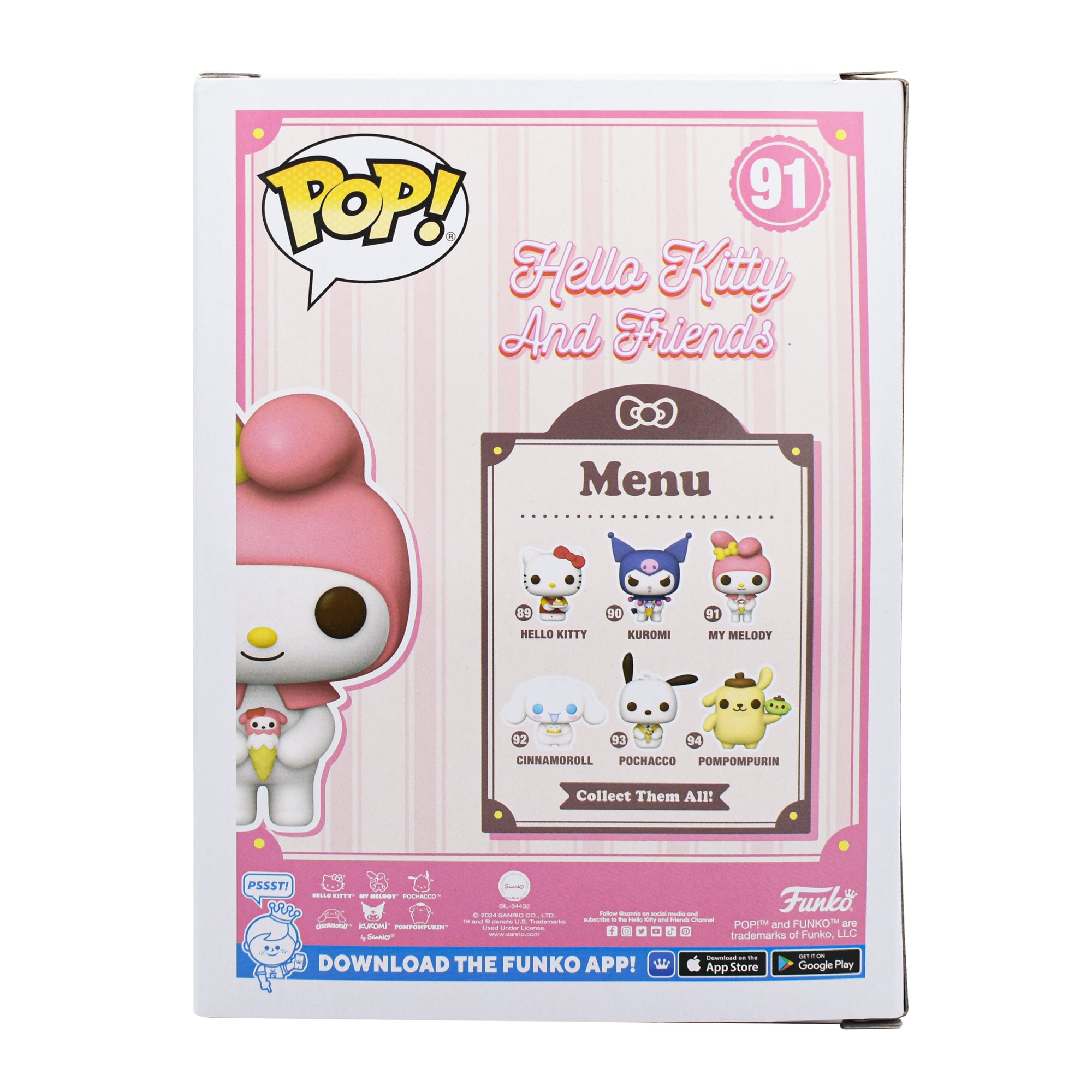 Funko POP! Sanrio Hello Kitty - My Melody w/ Ice Cream – IT'SUGAR