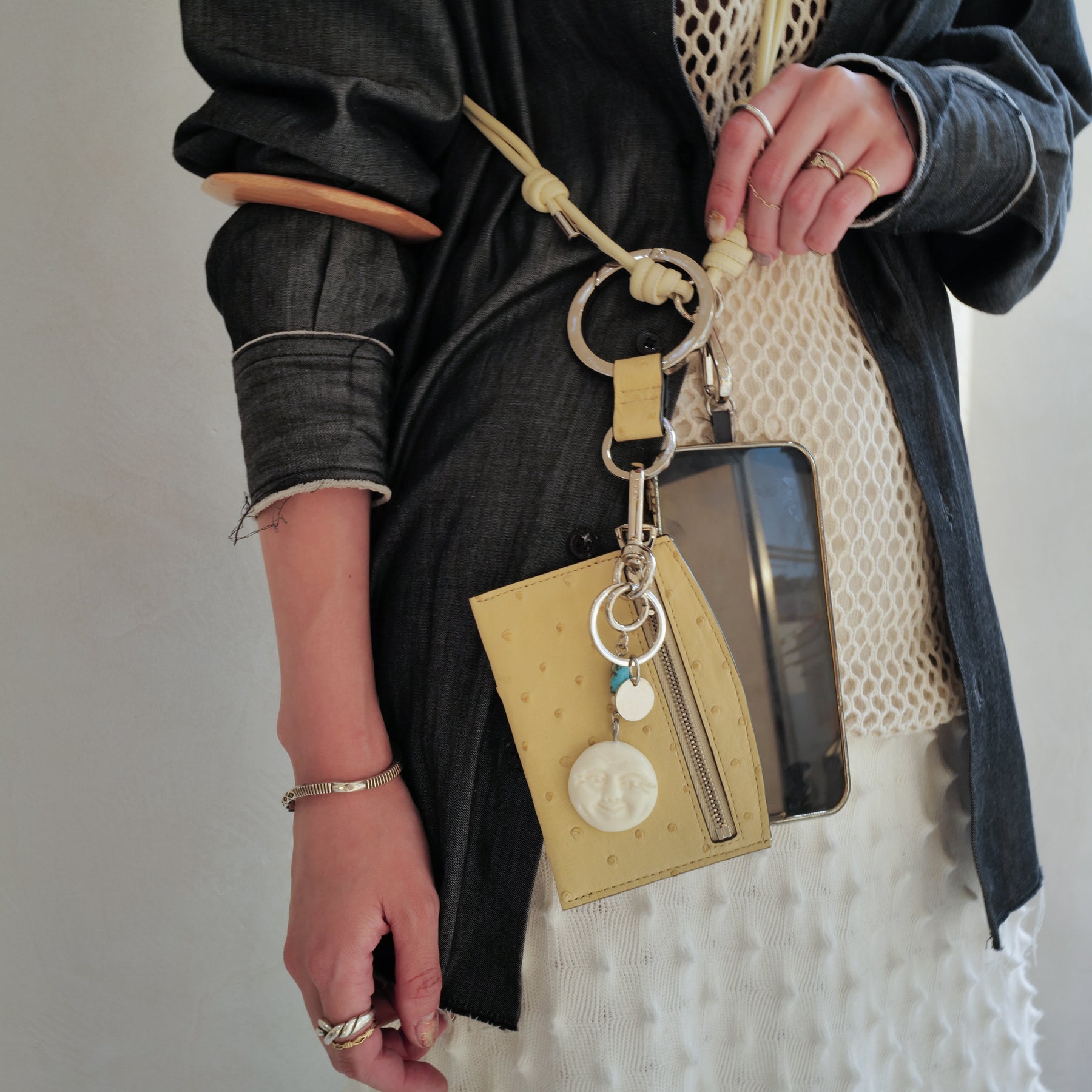 CRISTY RING RING / OSTRICH｜クイルマークが魅力のオーストリッチ