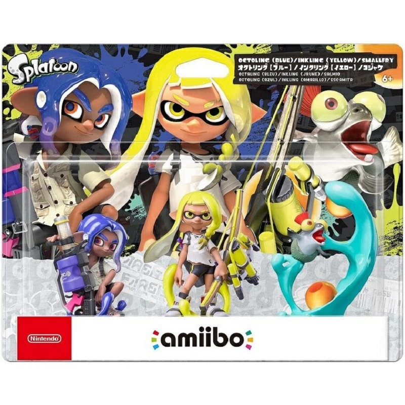 amiibo トリプルセット インクリング（イエロー）／オクトリング