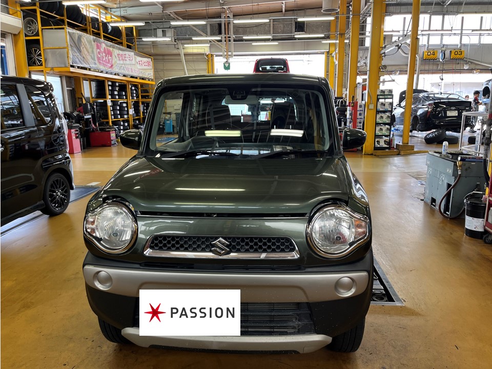 実際の車検の様子をご紹介！！スズキ ハスラー H26年式 3万7千キロ