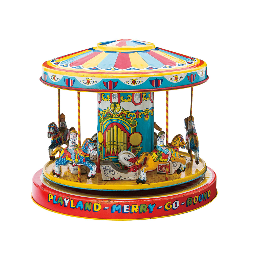 レンタル情報|小道具のObjectブリキオブジェ メリーゴーランド