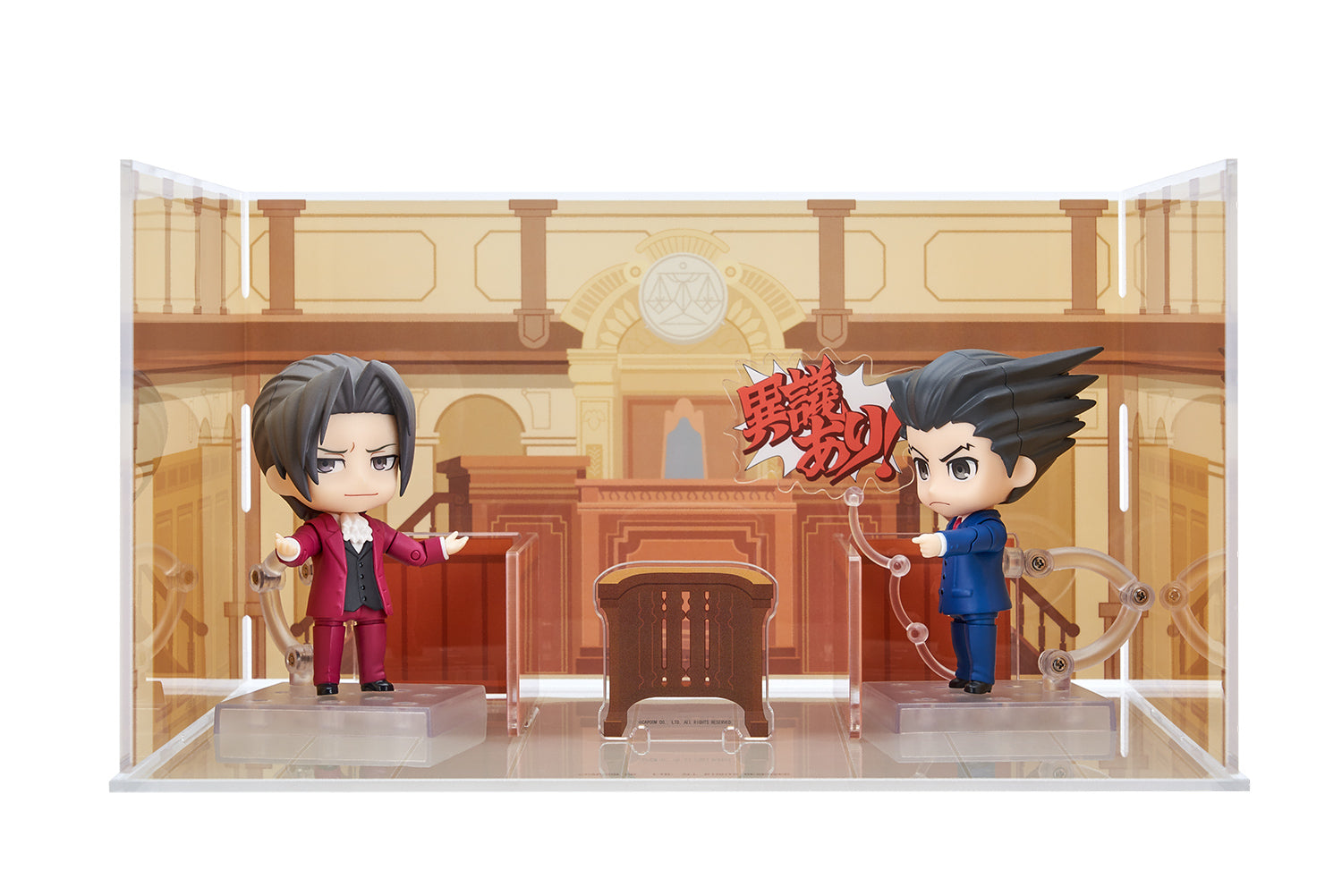 逆転裁判 アクリルジオラマ背景 法廷 - Tokyo Otaku Mode