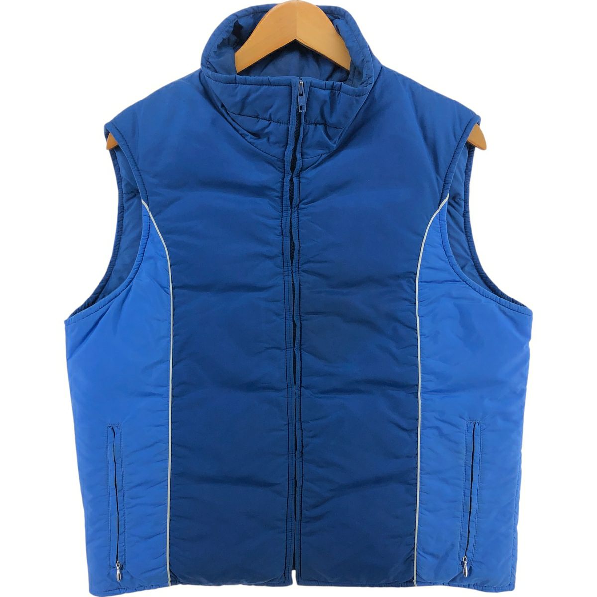 古着 00年代 ウールリッチ WOOLRICH リバーシブル ダウンベスト メンズ