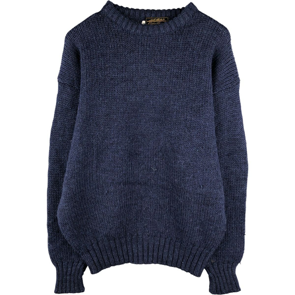 古着 80～90年代 エディーバウアー Eddie Bauer 黒タグ ウールニット