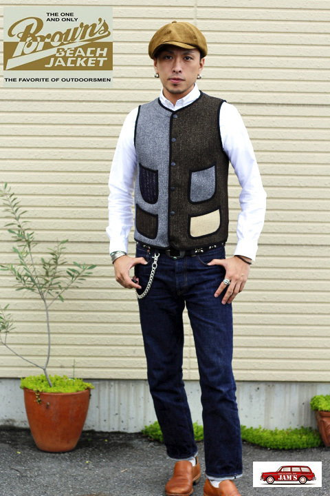 Browns BEACH」 EARLY VEST ブラウンズビーチ アーリーベスト