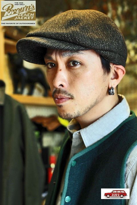 Browns BEACH」× 「THE H.W DOG&CO」 CASQUET HUNTING CAP ブラウンズ