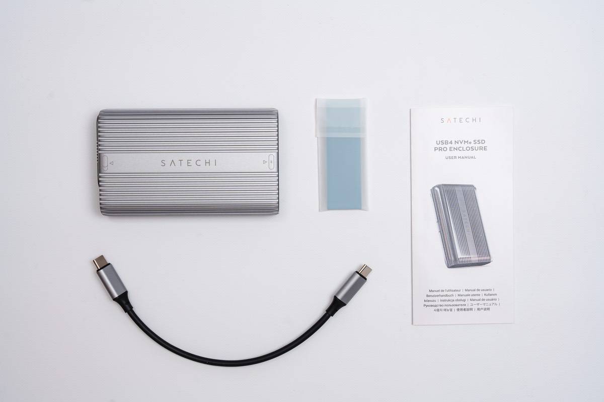 Satechi USB4 M.2 NVMe SSD Pro エンクロージャー レビュー | M4 Mac