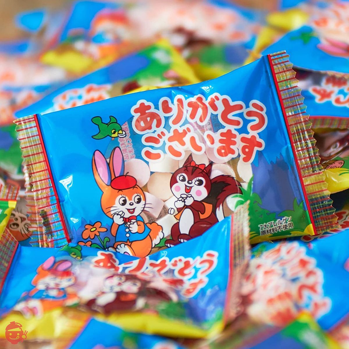 Yoshimatsu Kakudai Confectionery Cuppy Ramune Thank you 1kg