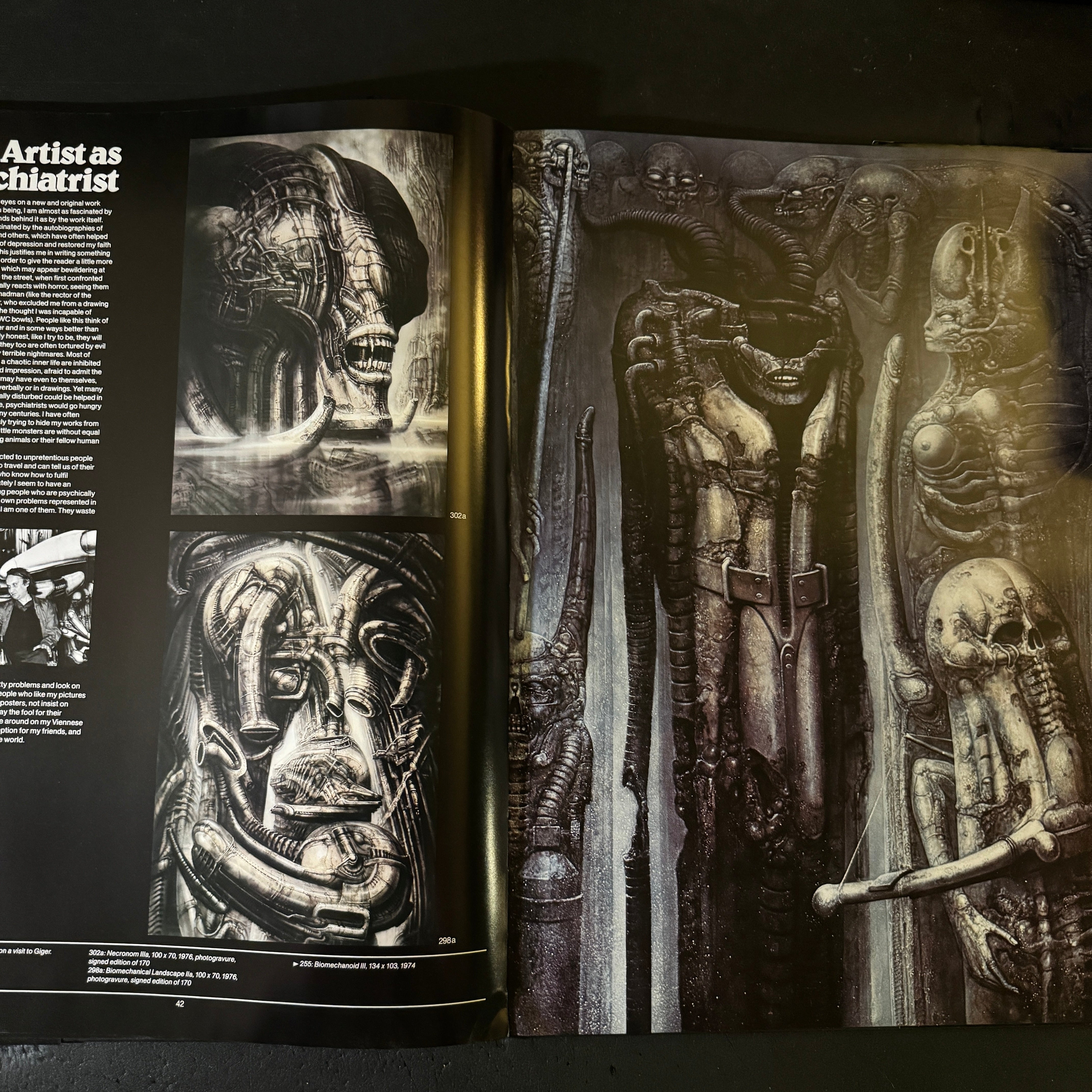 H.R.GIGER'S NECRONOMICON Ⅰ & Ⅱ set – JAPANESE AVANT-GARDE BOOKS