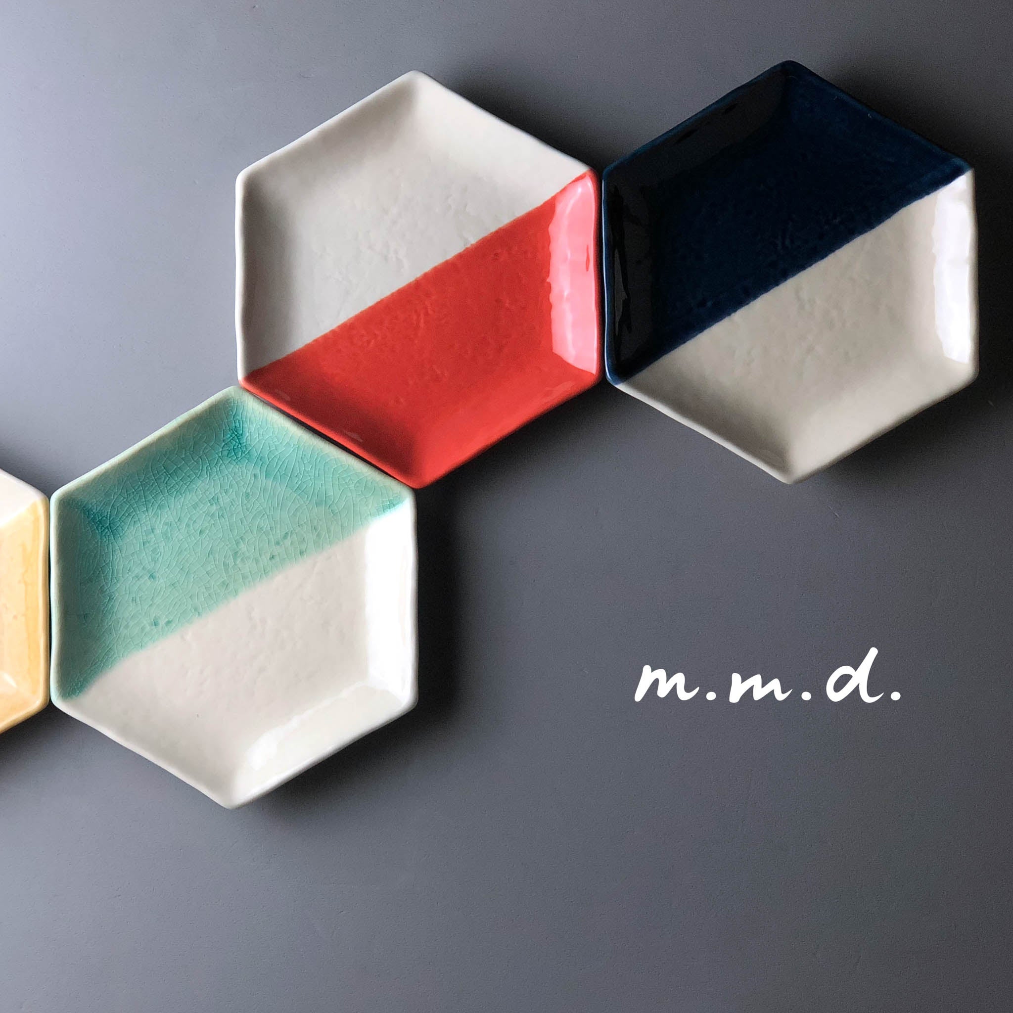 希少珍品！益子焼 瀬戸浩 赤青彩 銀條文壺 塩焼〆多面取壺 花器 飾壺