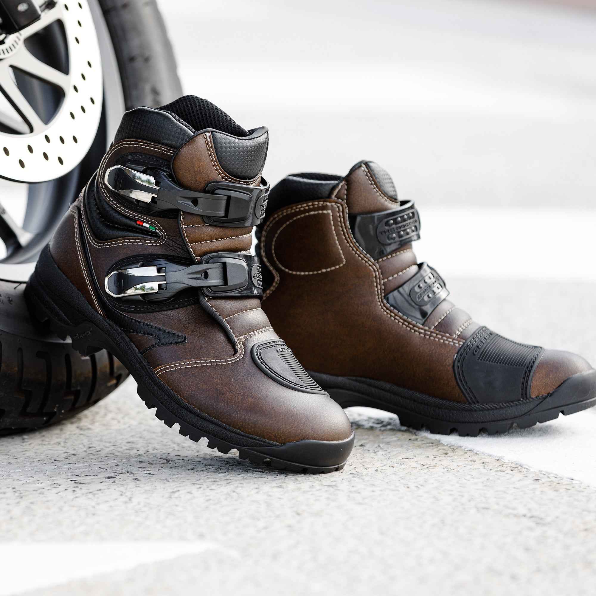 試着無料】ガエルネ タフギア 40 - バイク ブーツ ツーリング – JAPEX