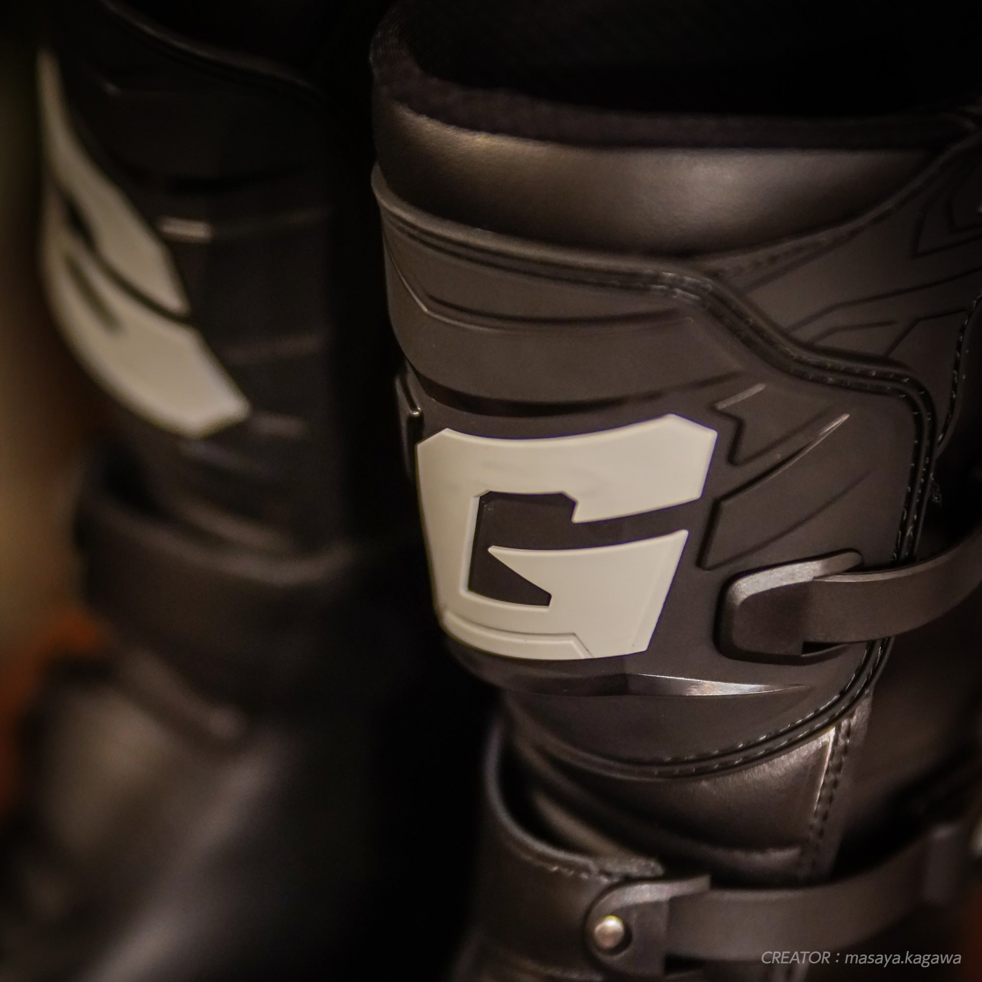 試着無料】ガエルネ Gアドベンチャー - バイク ブーツ アドベンチャー