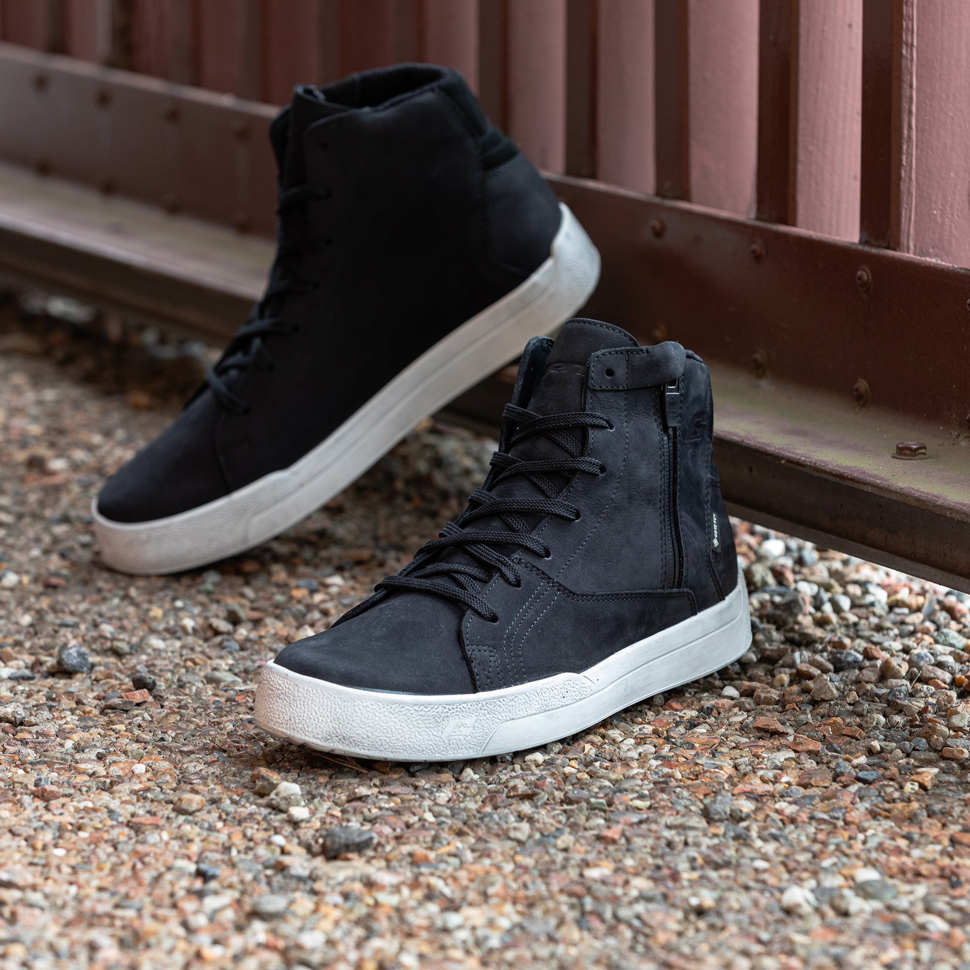 試着無料】【防水】ガエルネ Gローム ゴアテックス - バイク ブーツ