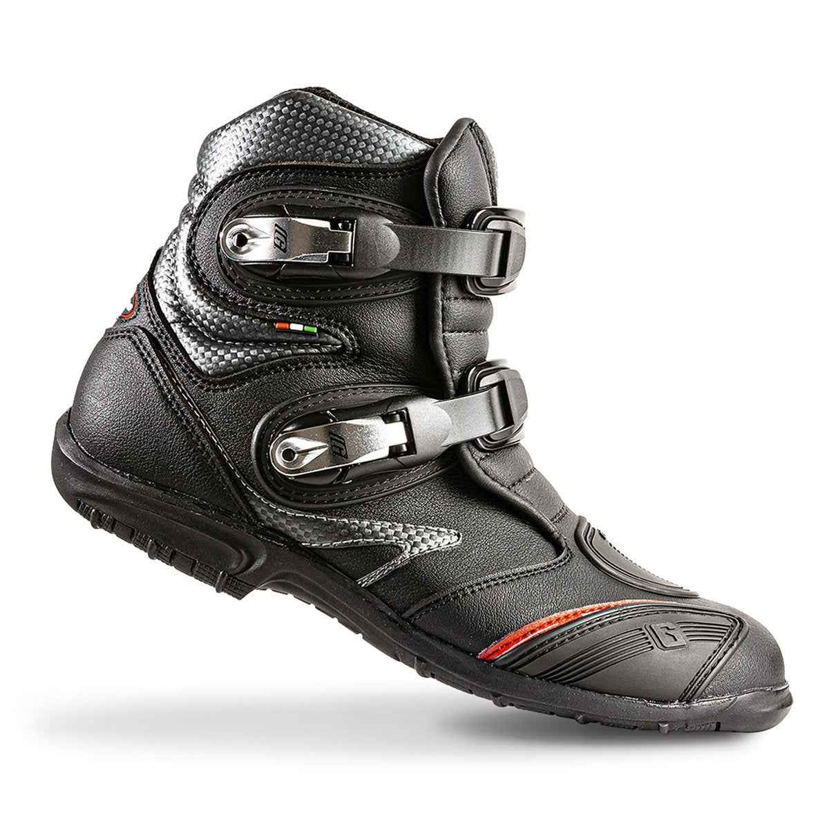 試着無料】ガエルネ タフギアフラット - バイク ブーツ ツーリング