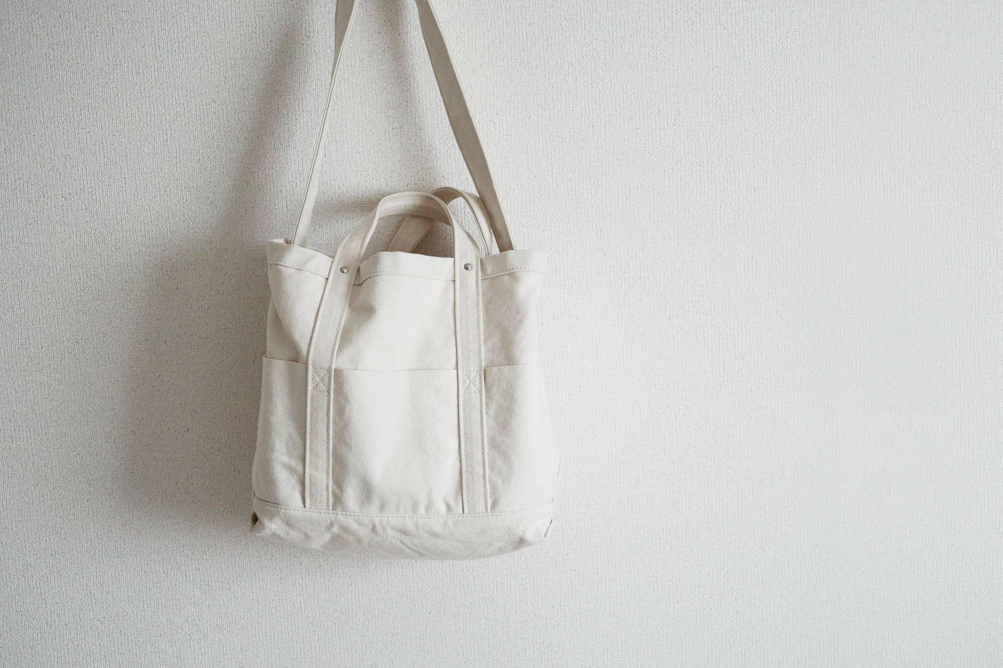 日常使いのキャンバストートバッグ『YAECA（ヤエカ）』ツールバッグ