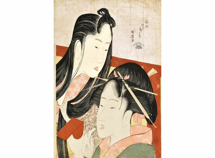 写真ギャラリー5枚め｜「美人画」にも才を発揮した葛飾北斎、重文