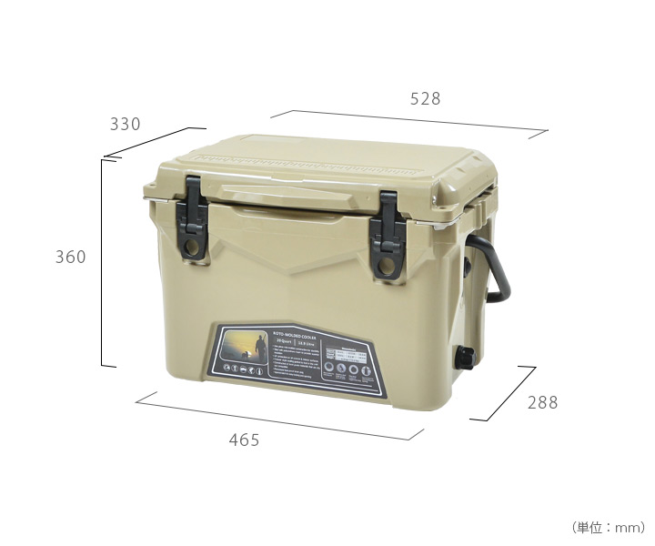 ICE AGE coolers クーラーボックス 20QT（18.9L）」 | 《公式