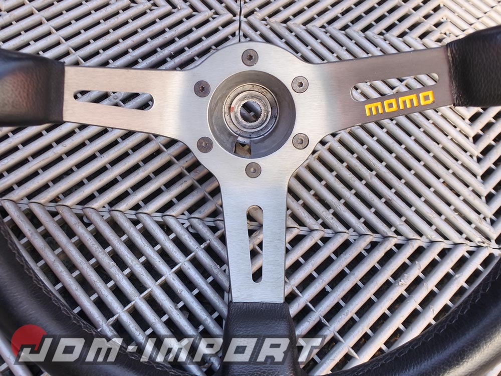 MOMO Deep cone Racing steering wheel Nissan 200SX S13 for sale