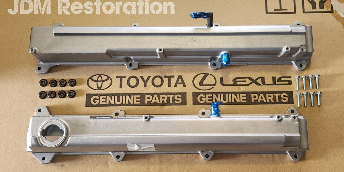 Toyota 1JZGTE Vvti Cam Cover Set Jzx100 Jzx110 Jzs171 Genuine OEM