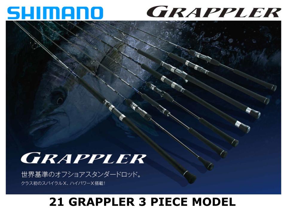 Shimano 21 Grappler Type C 3 Piece Model S82XH-3 – JDM TACKLE HEAVEN