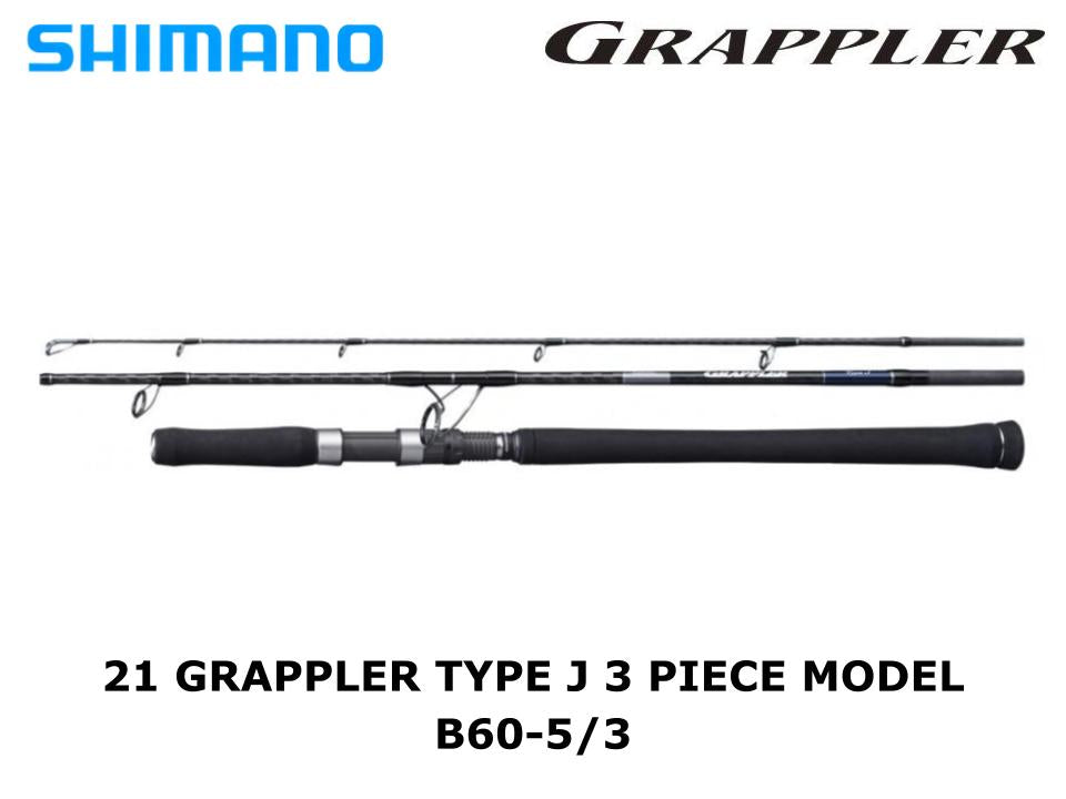 Shimano 21 Grappler Type J 3 Piece Model B60-5/3 – JDM TACKLE HEAVEN