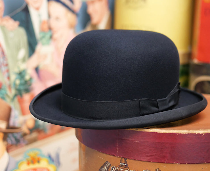 STETSON 1940s メダリスト ボーラーハット ブラック ヴィンテージ