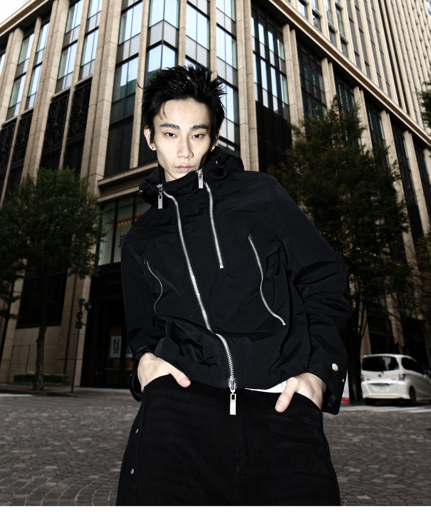 3-Layer Nylon Blouson – Jent Louis