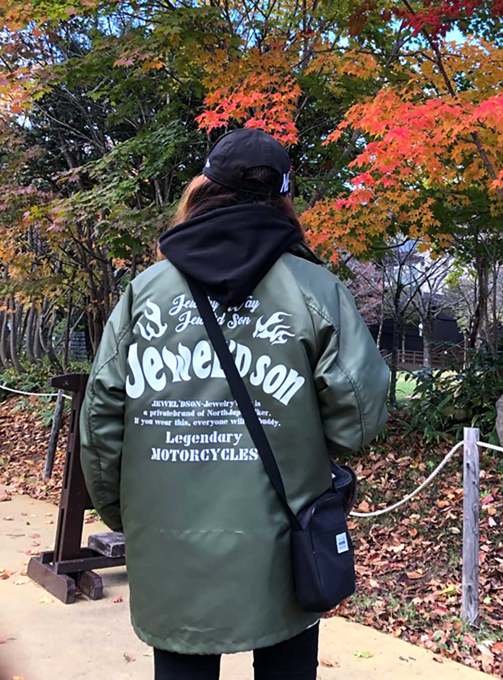 コーチジャケット（裏ボア）【オリーブコーチ】 | JEWEL'D SON