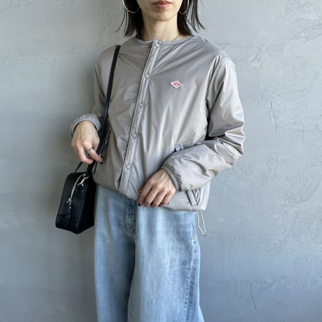 DANTON [ダントン] インサレーションノーカラージャケット [DT