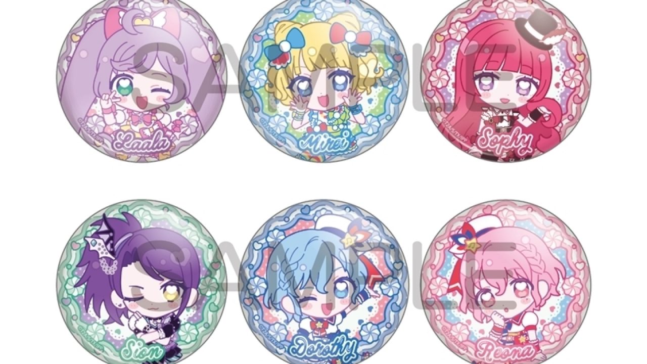 プリパラ きゃらっぴんトレーディング缶バッジ | j-hobby Collection