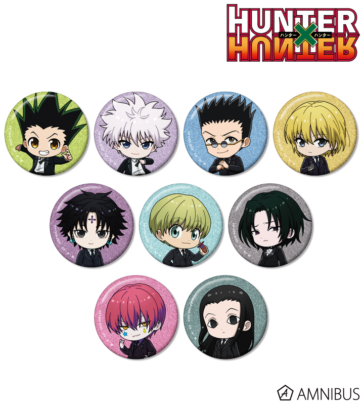 HUNTER×HUNTER トレーディング ちびキャラ スーツver. グリッター缶