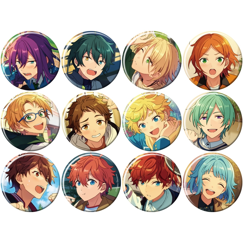 あんさんぶるスターズ!! フィーチャースカウト缶バッジ［2021 SUMMER