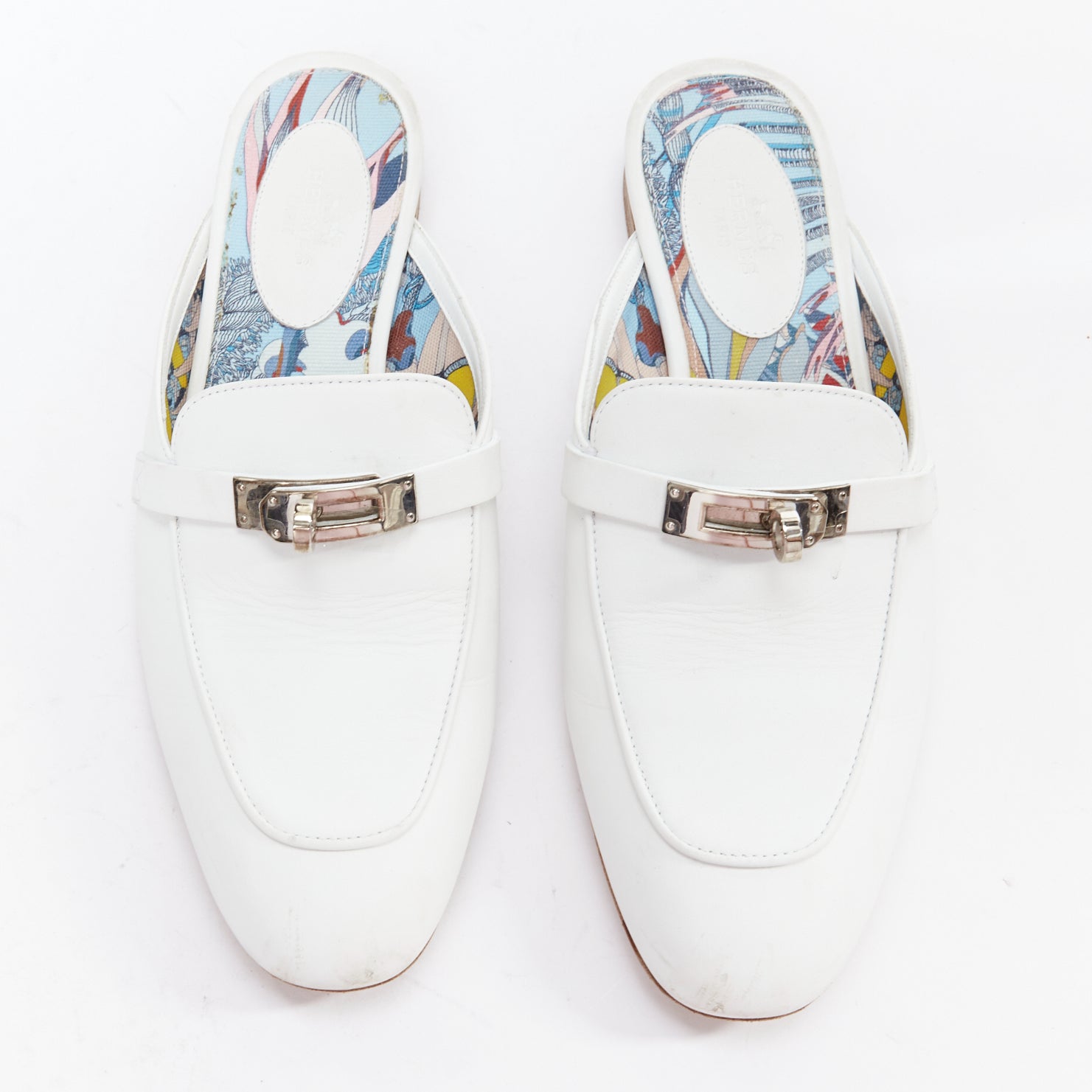 Hermes - White Women Work Shoes | JHROP Preloved Luxury