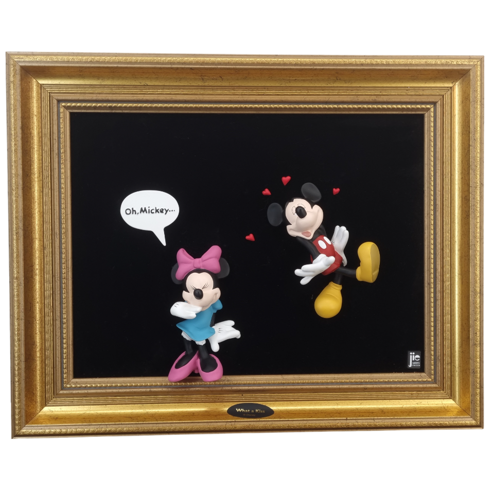 Mickey and Minnie Mouse What a Kiss - Jie Gantofta Sweden