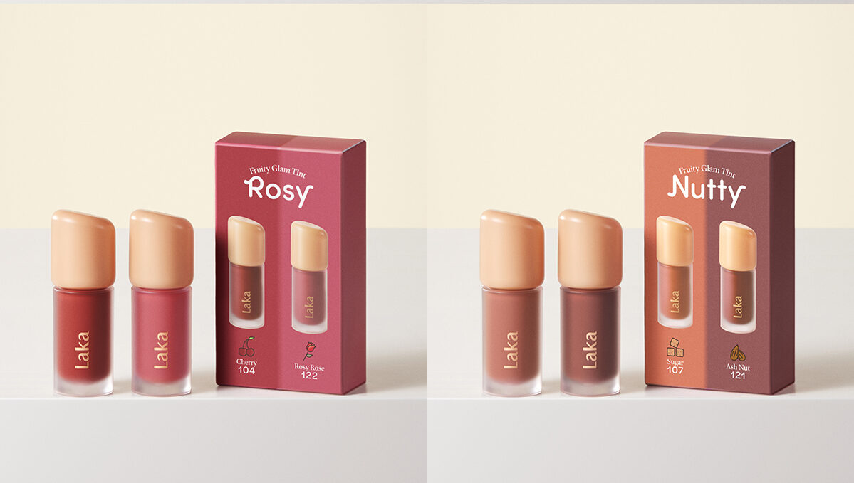 Laka『フルーティーグラムティント ミニデュオ』から、2種のセットが
