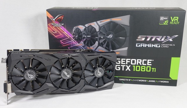 AIBモデルの先陣を切る「ASUS ROG STRIX GTX 1080 Ti」をレビュー