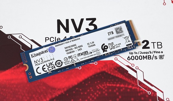 Kingston NV3 2TB」をレビュー。トップクラスの省電力で高性能な